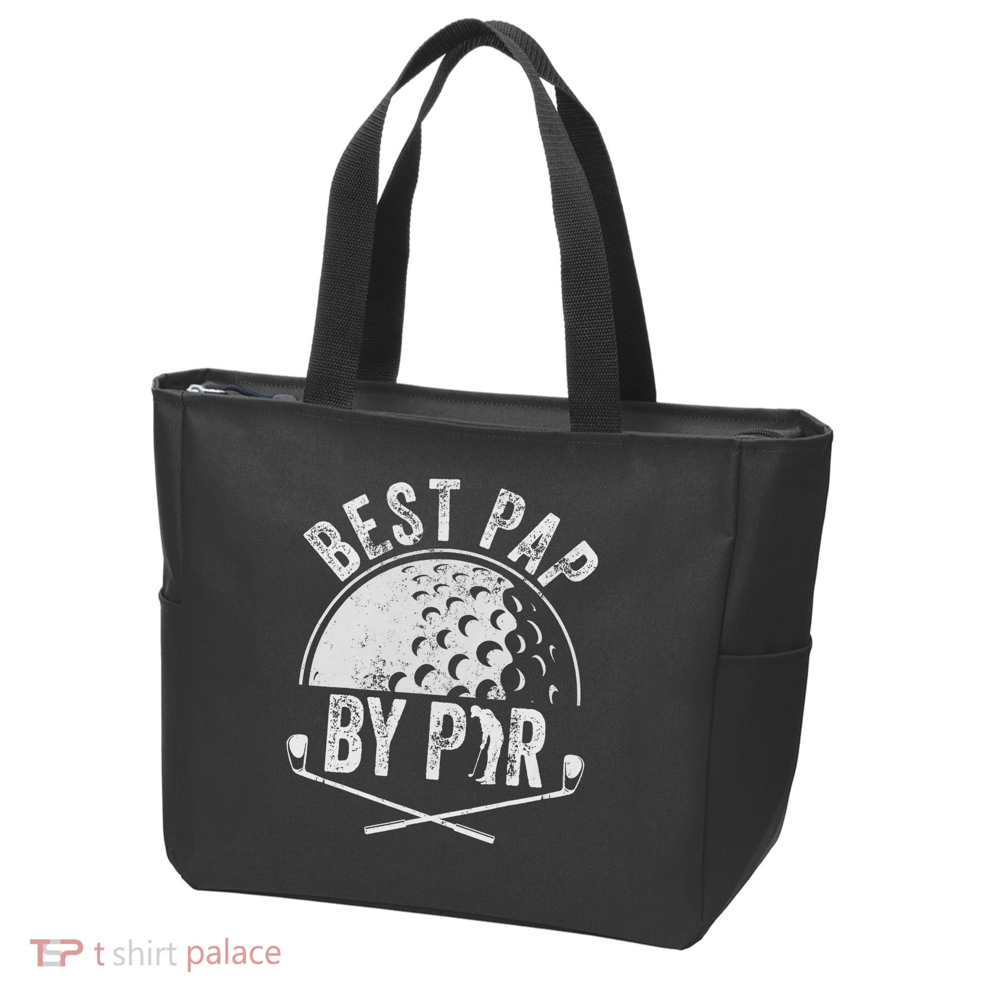 Best Pap By Par Golf Lover Sports Gift Golf Golfer Tote Bag