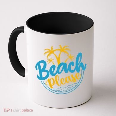 Beach Please Coffee Mug