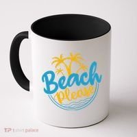 Beach Please Coffee Mug thumb 0