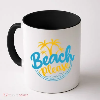 Beach Please Coffee Mug