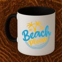 Beach Please Coffee Mug thumb 2