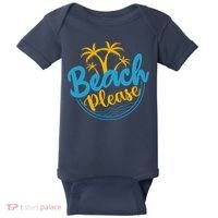 Beach Please Baby Bodysuit thumb 0