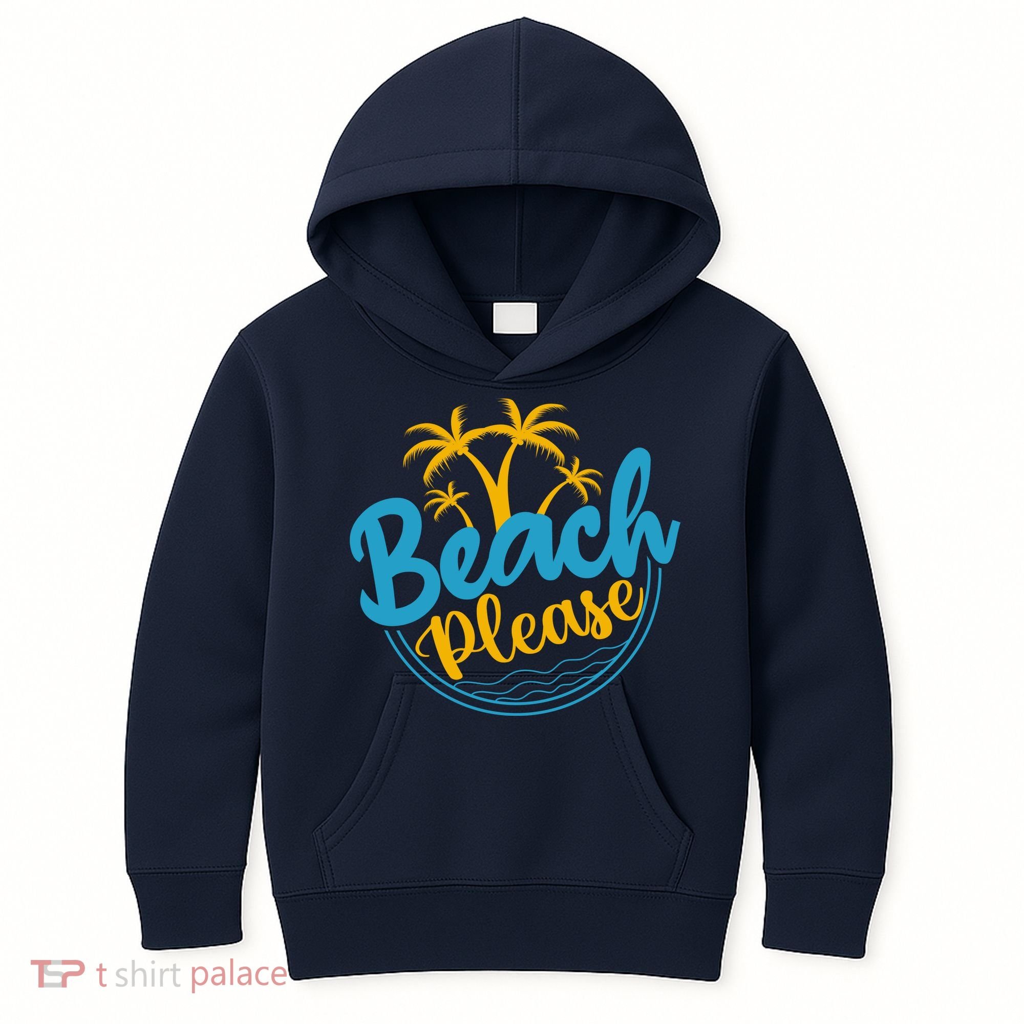Beach Please Kids Hoodie