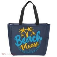 Beach Please Tote Bag thumb 0