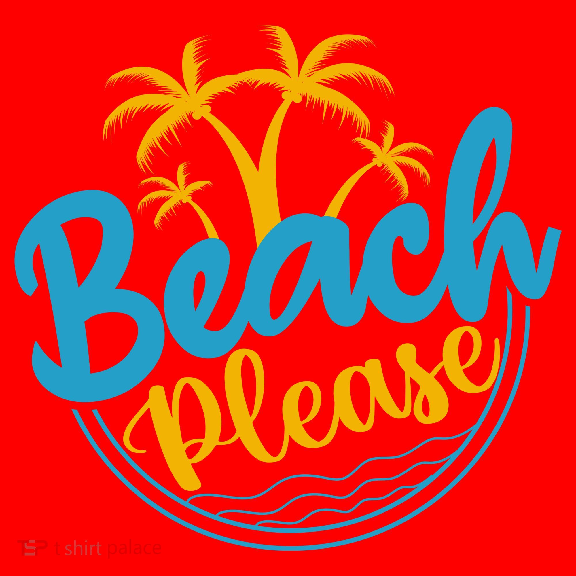 Beach Please Santa Hat