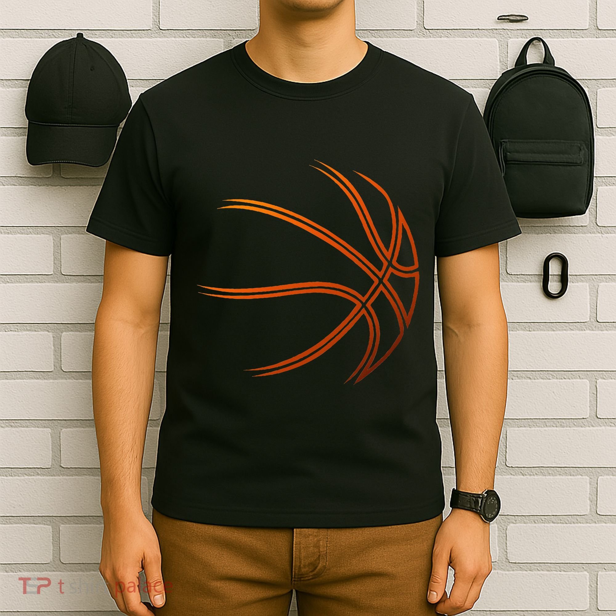Basketball Player Basketballer Sports Graphic T-Shirt