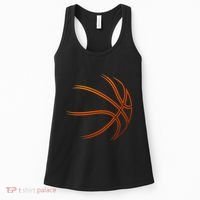Basketball Player Basketballer Sports Graphic Women's Tank Top thumb 0