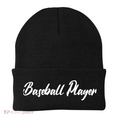 Baseball Player Beanie