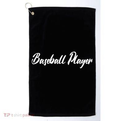 Baseball Player Golf Towel