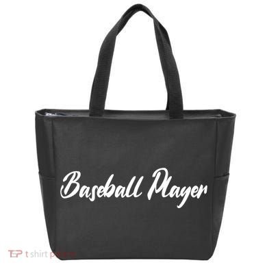 Baseball Player Tote Bag