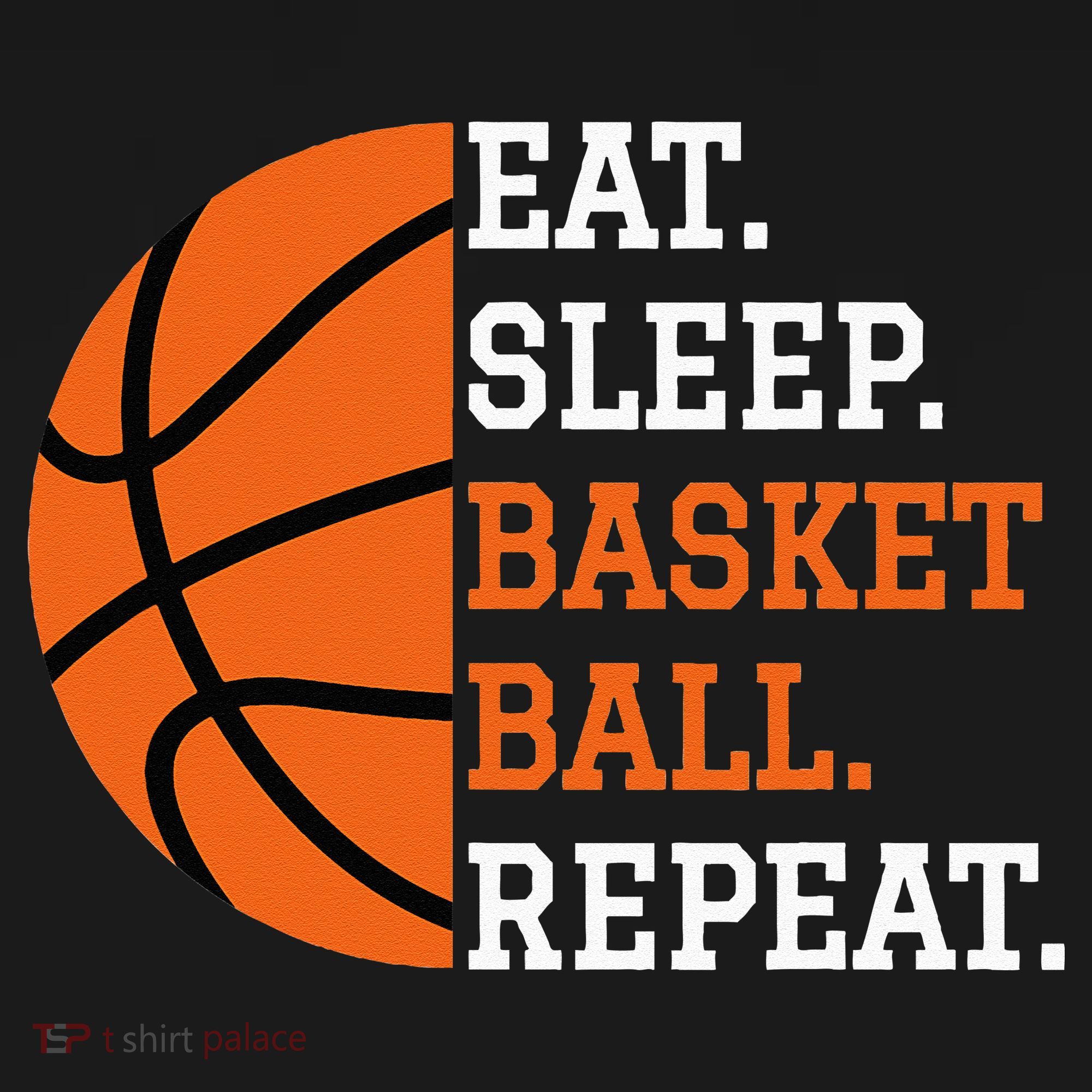 Basketball Player Boy Eat Sleep Basketball Repeat Coaster