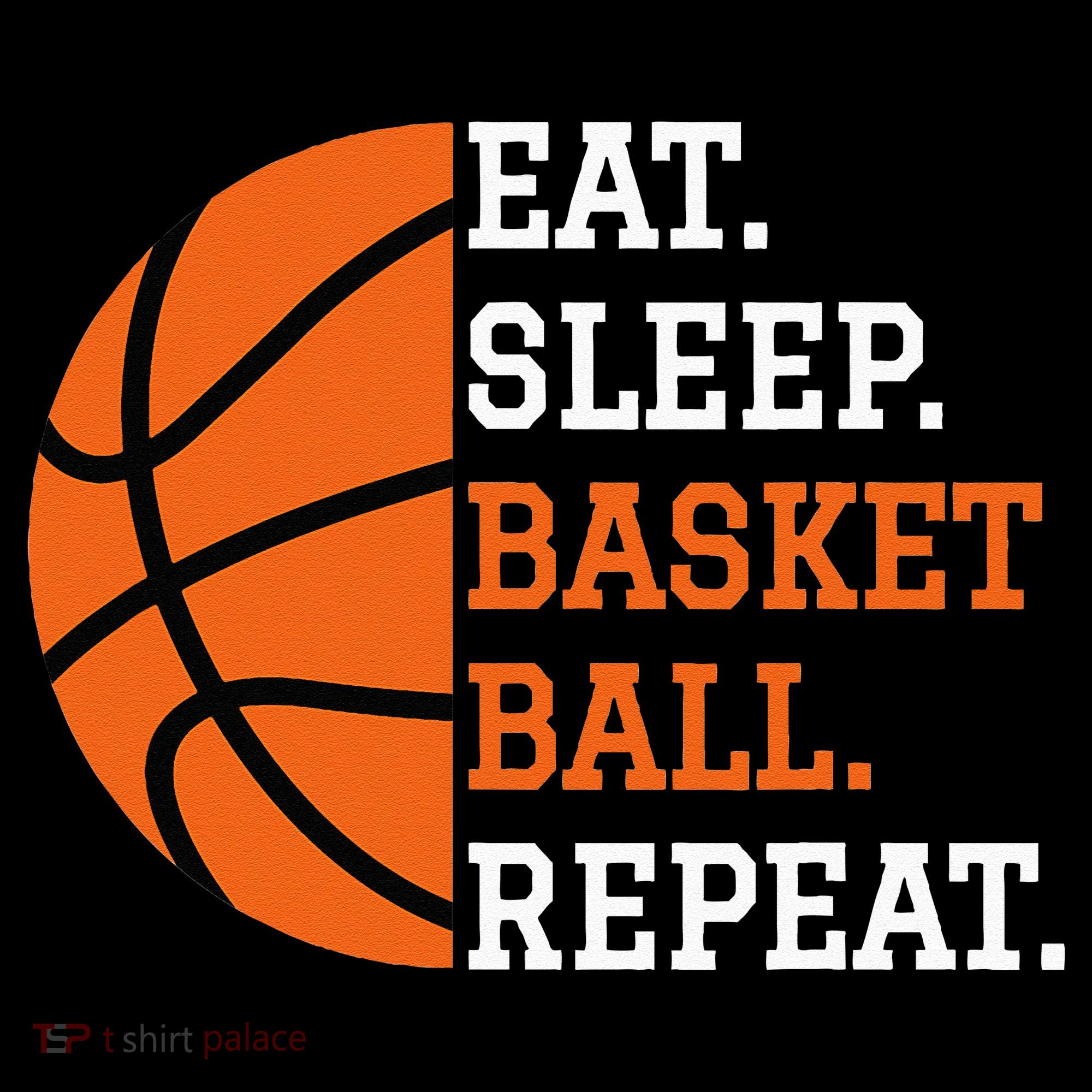 Basketball Player Boy Eat Sleep Basketball Repeat Women's Hoodie