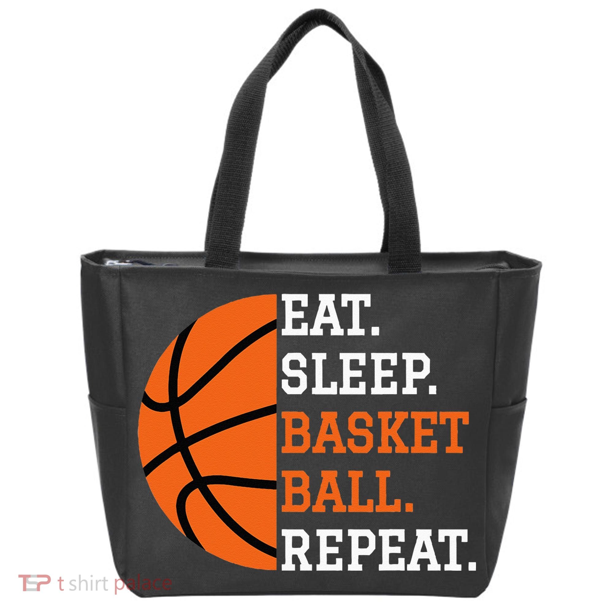 Basketball Player Boy Eat Sleep Basketball Repeat Tote Bag
