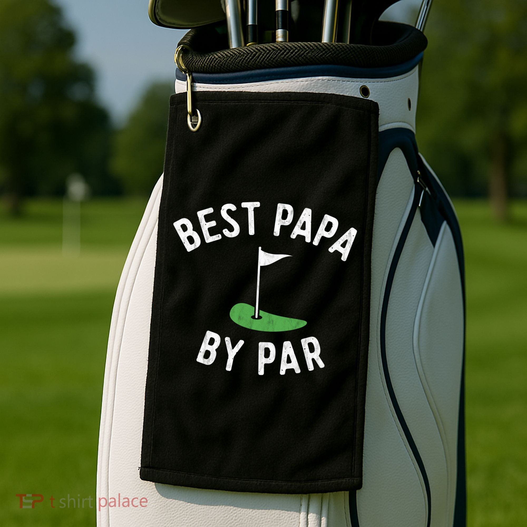 Best Papa By Par Golf Meaningful Gift Grandpa Fathers Day Gift Golf Towel