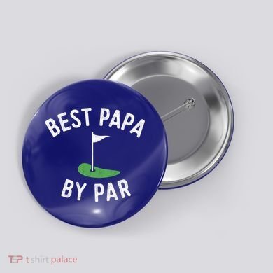 Best Papa By Par Golf Meaningful Gift Grandpa Fathers Day Gift Button