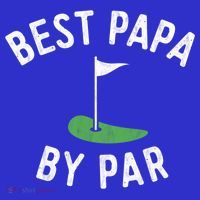 Best Papa By Par Golf Meaningful Gift Grandpa Fathers Day Gift Baby Bodysuit thumb 2