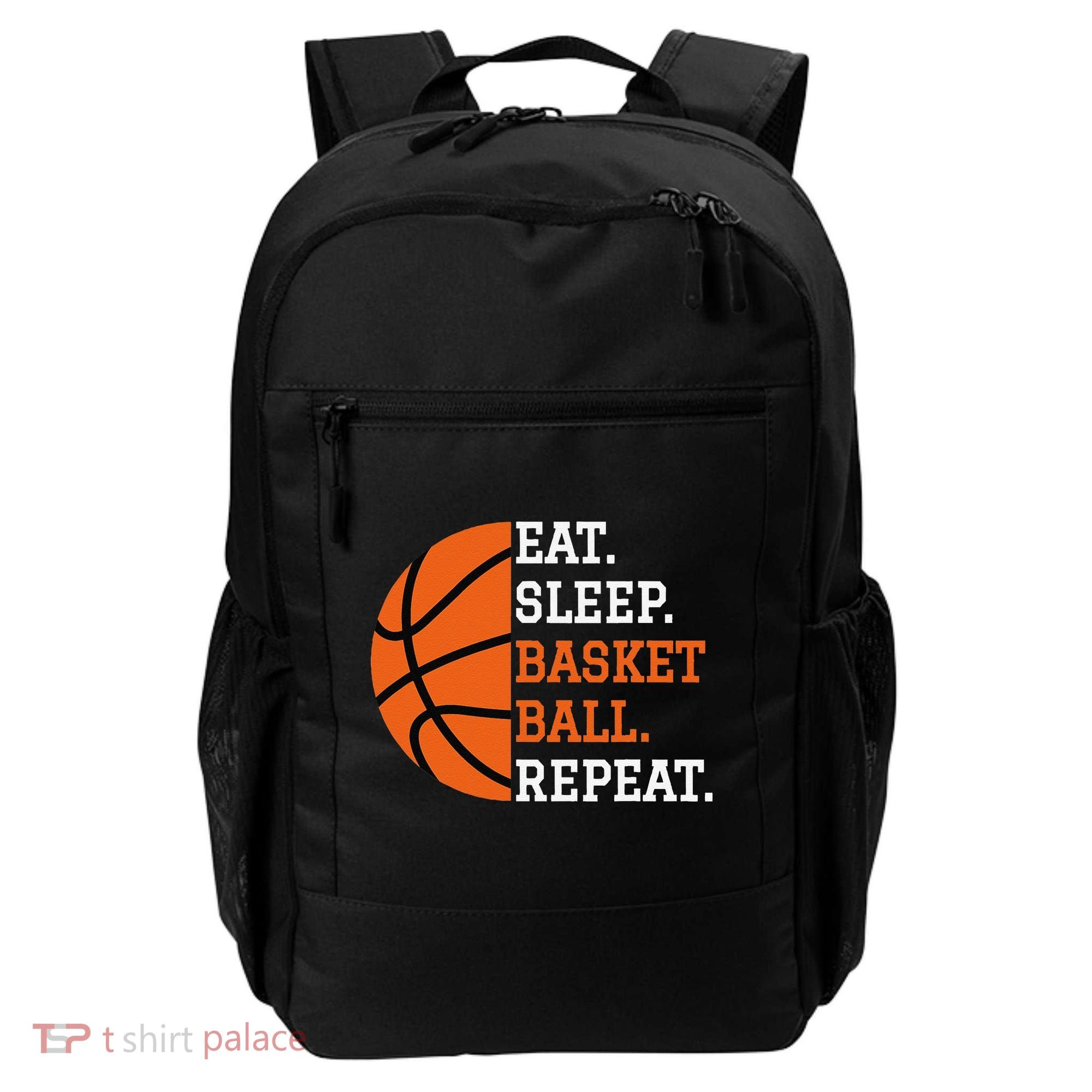 Basketball Player Boy Eat Sleep Basketball Repeat Backpack