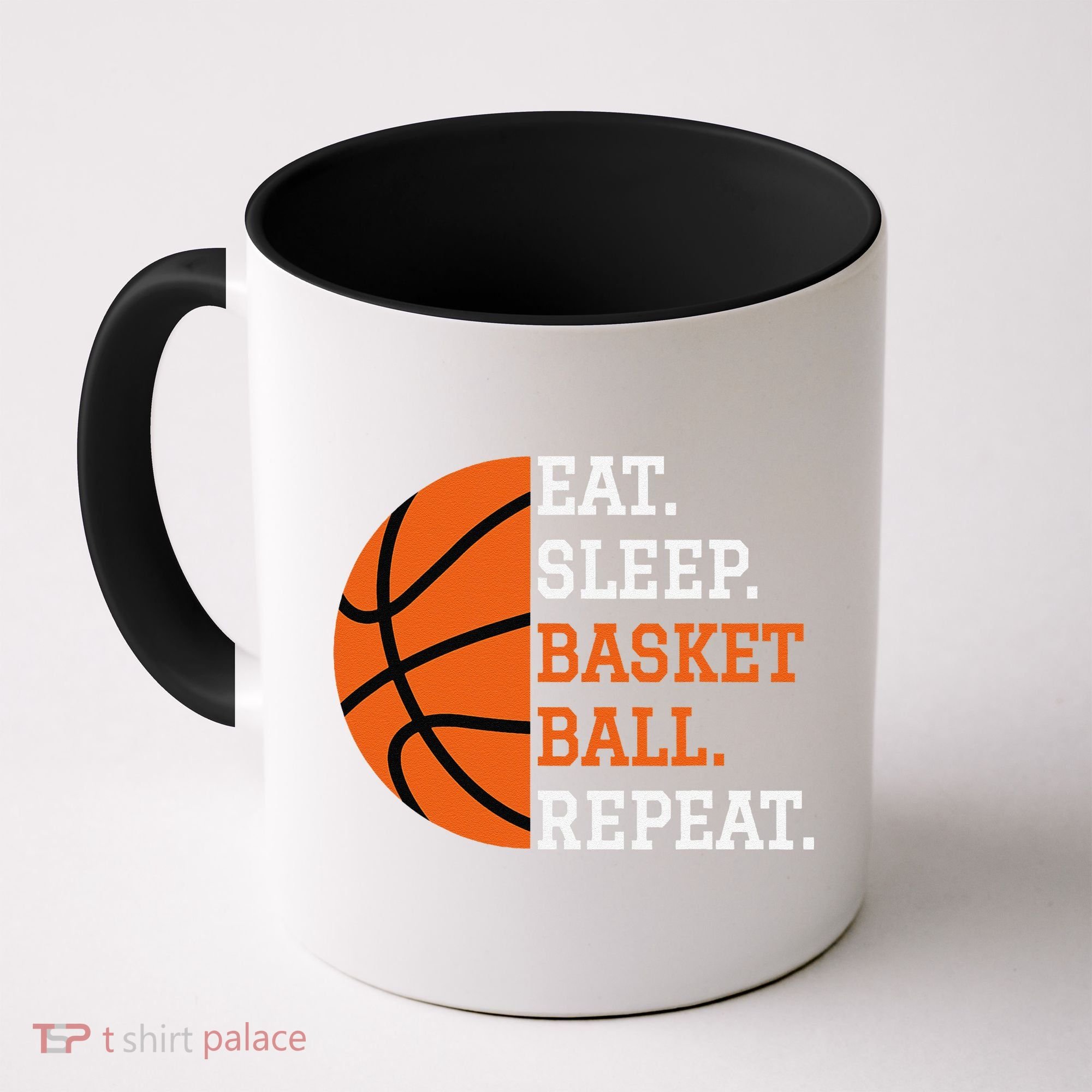 Basketball Player Boy Eat Sleep Basketball Repeat Coffee Mug