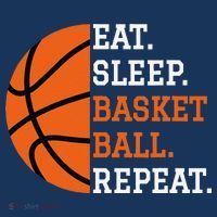 Basketball Player Boy Eat Sleep Basketball Repeat Women's Hoodie thumb 2