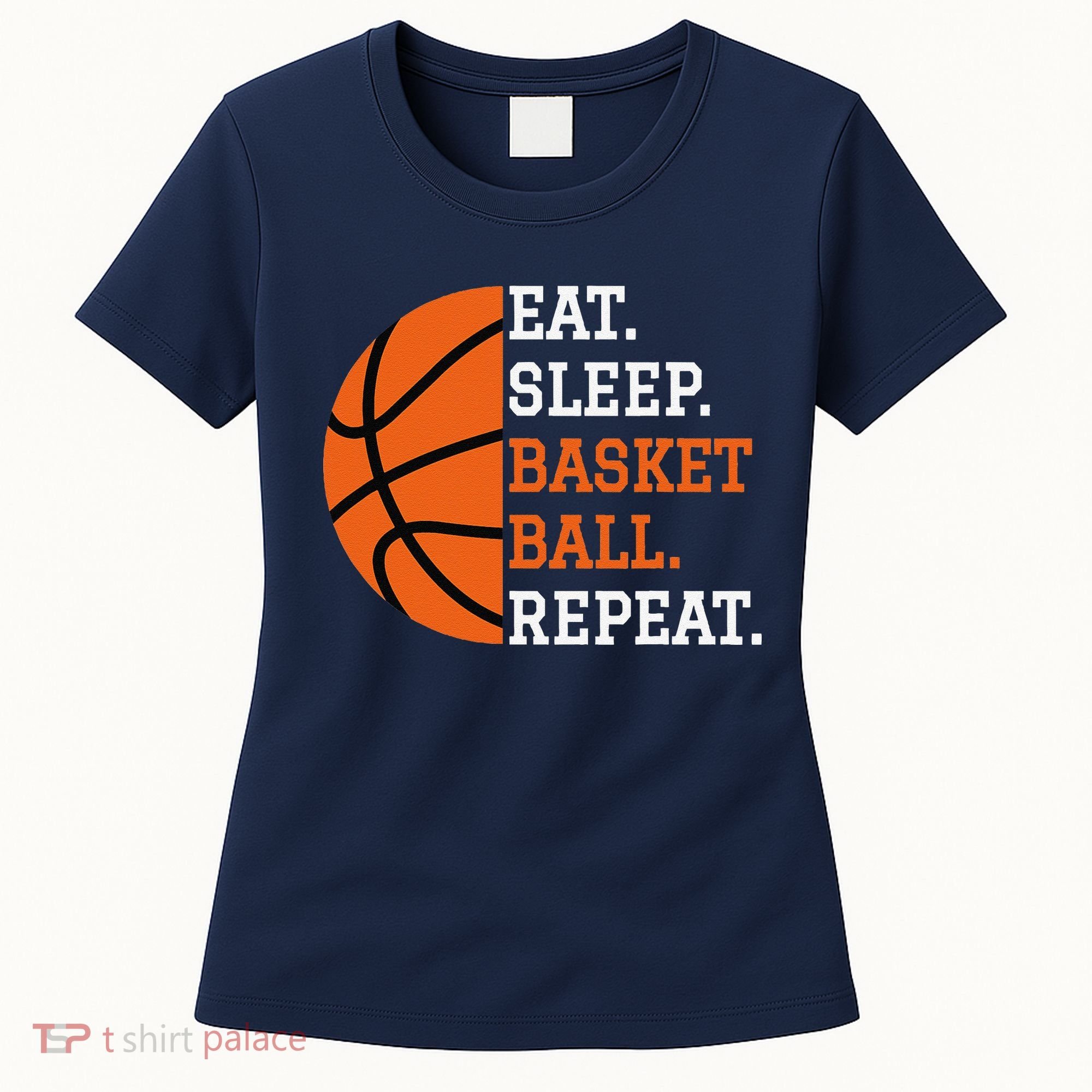 Basketball Player Boy Eat Sleep Basketball Repeat Women's T-Shirt