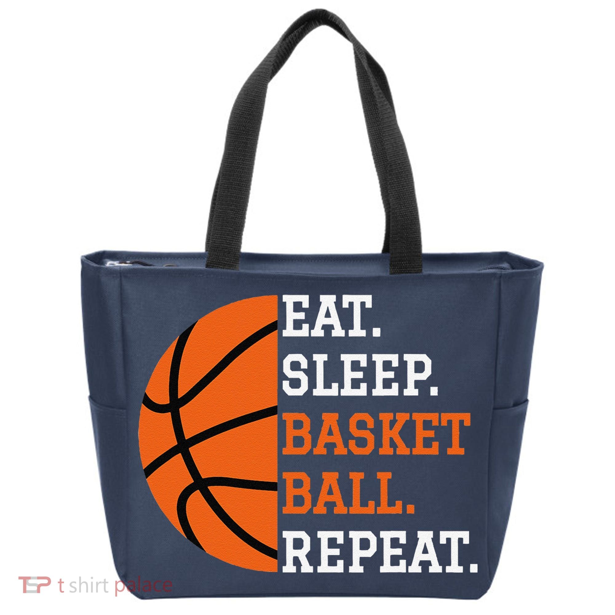 Basketball Player Boy Eat Sleep Basketball Repeat Tote Bag