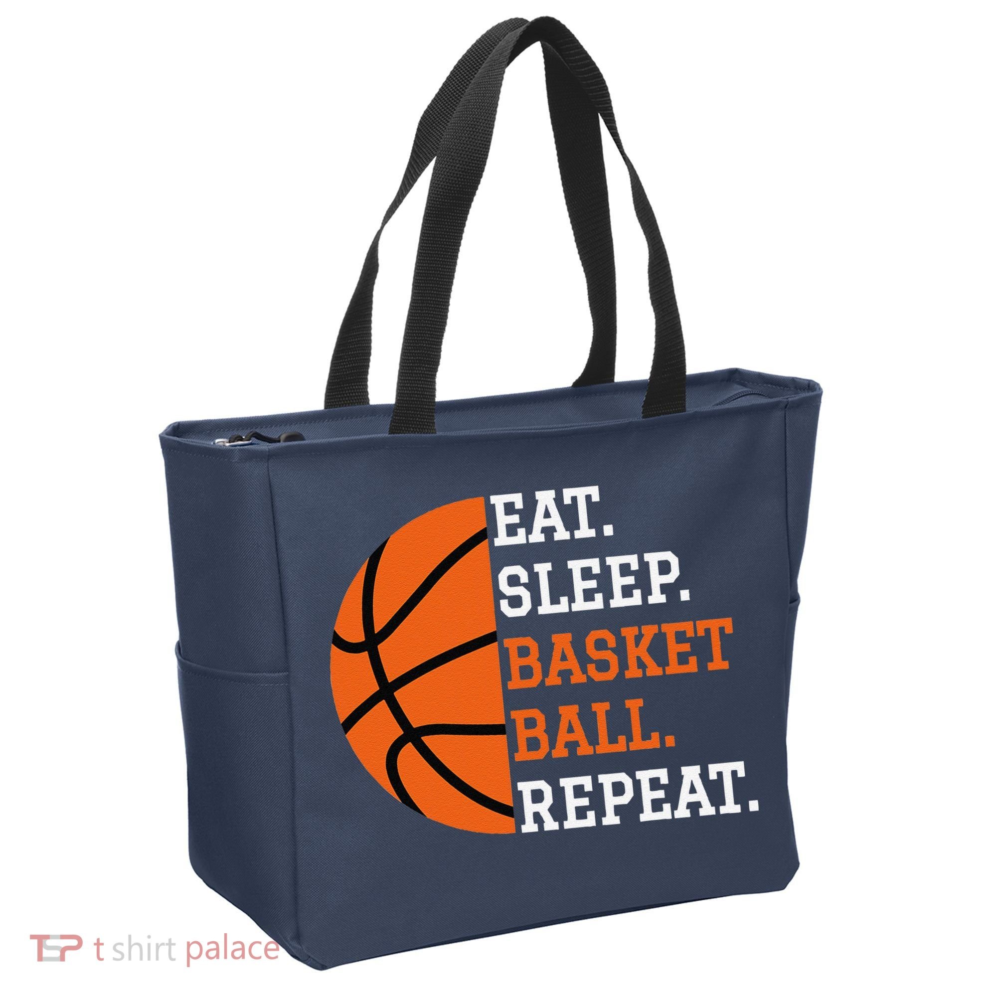 Basketball Player Boy Eat Sleep Basketball Repeat Tote Bag