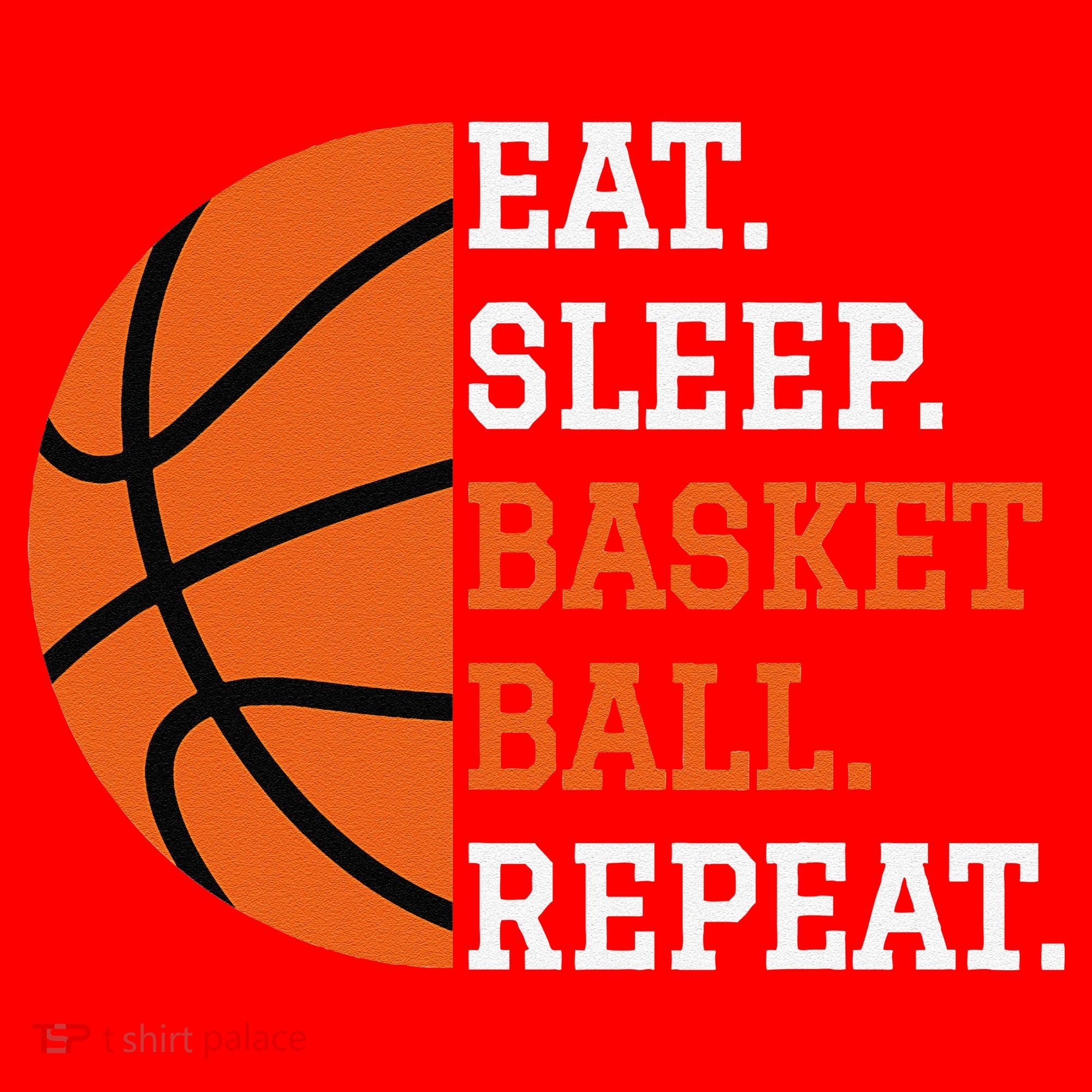 Basketball Player Boy Eat Sleep Basketball Repeat Santa Hat