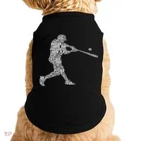 Baseball Player Batter Doggie Tank thumb 0