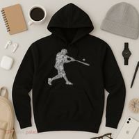 Baseball Player Batter Hoodie thumb 3