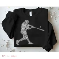 Baseball Player Batter Sweatshirt thumb 2