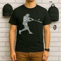 Baseball Player Batter T-Shirt thumb 6
