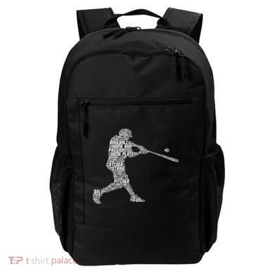 Baseball Player Batter Backpack