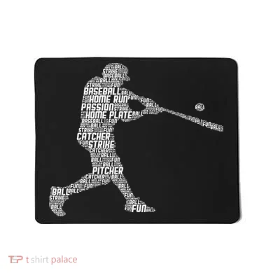 Baseball Player Batter Mousepad