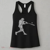 Baseball Player Batter Women's Tank Top thumb 3