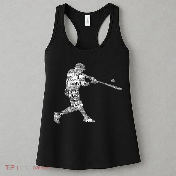Baseball Player Batter Women's Tank Top