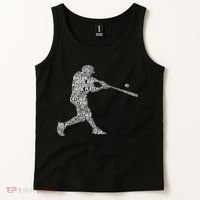 Baseball Player Batter Tank Top thumb 2
