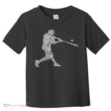 Baseball Player Batter Toddler T-Shirt