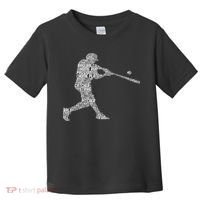 Baseball Player Batter Toddler T-Shirt thumb 0