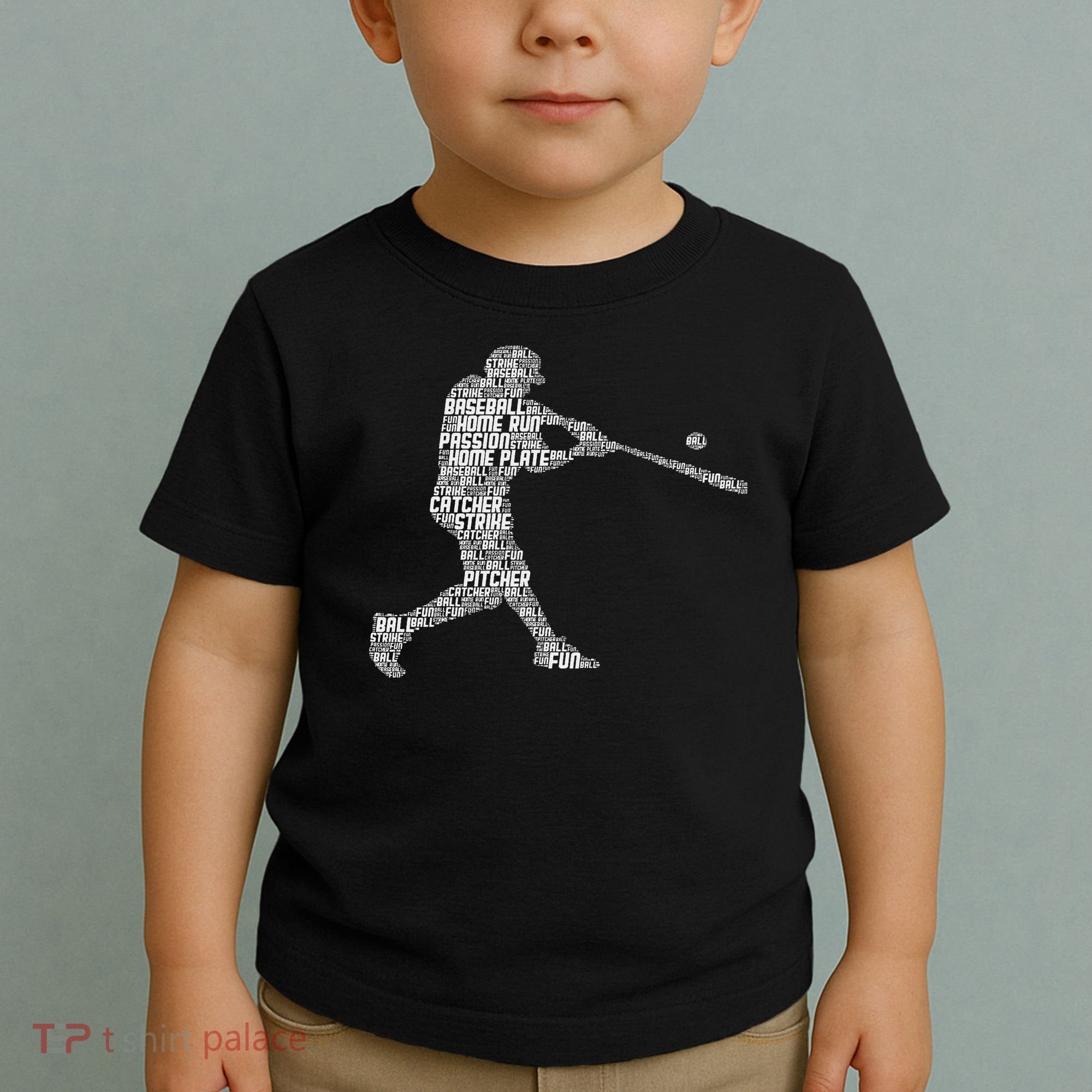 Baseball Player Batter Toddler T-Shirt