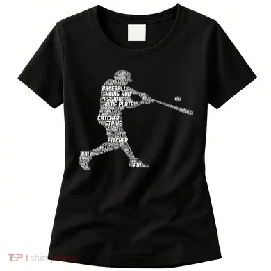 Baseball Player Batter Women's T-Shirt
