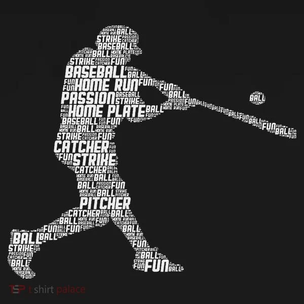 Baseball Player Batter Kids Long Sleeve Shirt