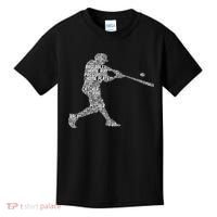 Baseball Player Batter Kids T-Shirt thumb 0