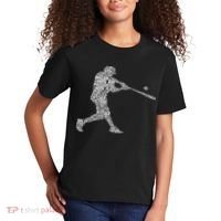 Baseball Player Batter Kids T-Shirt thumb 2