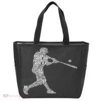 Baseball Player Batter Tote Bag thumb 0