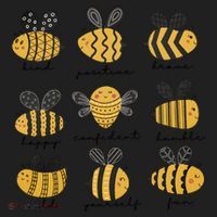 Bee Positivity Bee Lover Beekeeper Bee Happy Women's Sweatshirt thumb 2