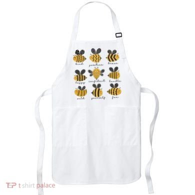 Bee Positivity Bee Lover Beekeeper Bee Happy Apron