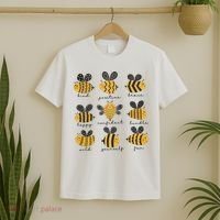Bee Positivity Bee Lover Beekeeper Bee Happy T-Shirt thumb 2