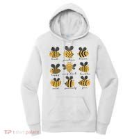 Bee Positivity Bee Lover Beekeeper Bee Happy Women's Hoodie thumb 0