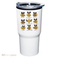 Bee Positivity Bee Lover Beekeeper Bee Happy Tumbler thumb 0