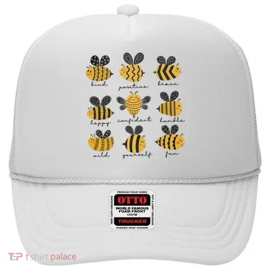 Bee Positivity Bee Lover Beekeeper Bee Happy Hat